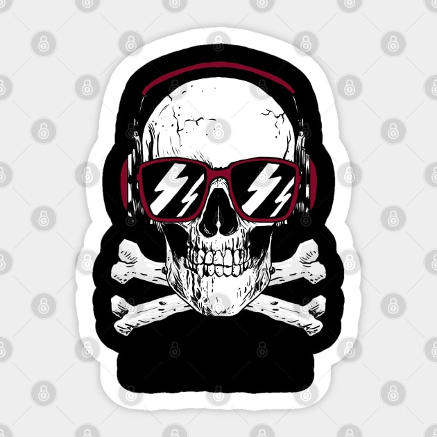 SKULL MAKER Sticker by TheAwesomeShop